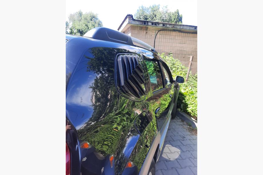 Dacia Duster 2008-2018 Fensterabdeckungen hinten EuroCap (2 Stk, ABS) Foto 7