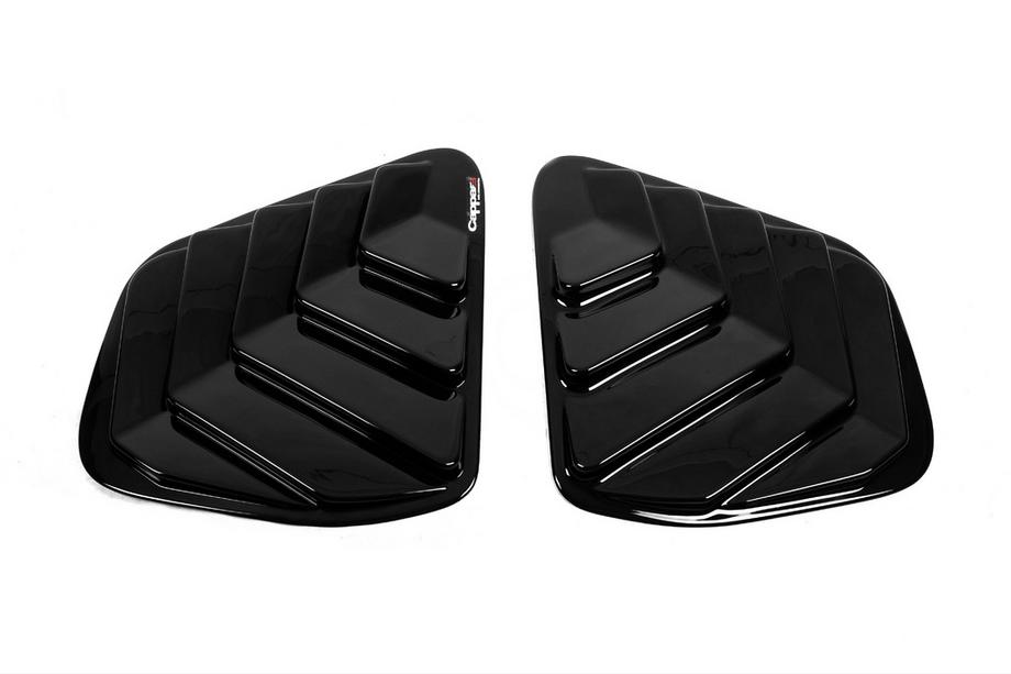 Dacia Duster 2008-2018 Fensterabdeckungen hinten EuroCap (2 Stk, ABS) Foto 4
