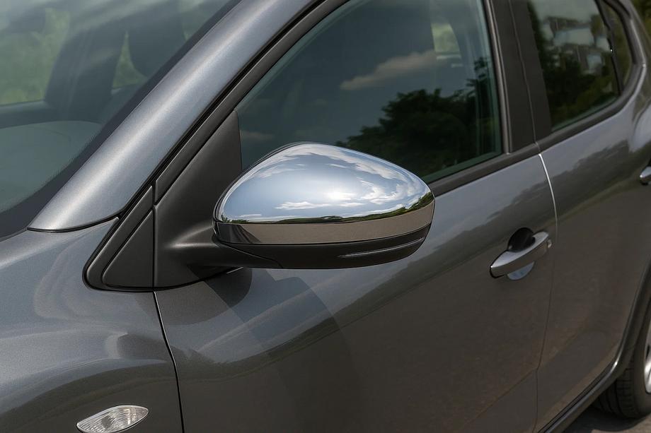 Dacia Sandero 2021- Spiegelabdeckungen (2 Stk, Edelstahl) Foto 2