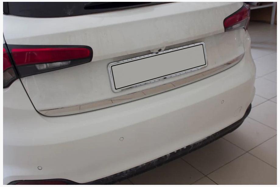 Fiat Tipo Cross 2021- Kofferraumleiste Edelstahl Carmos - Türkischer Edelstahl Image