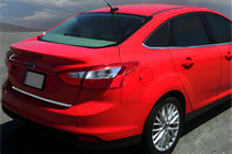 Ford Focus III 2011-2017 Kofferraumleiste 2015-2017 (Limousine, Edelstahl) Foto 1