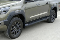 Ford Ranger 2011–2022 Türleisten Edelstahl (4 Stück) Foto 4