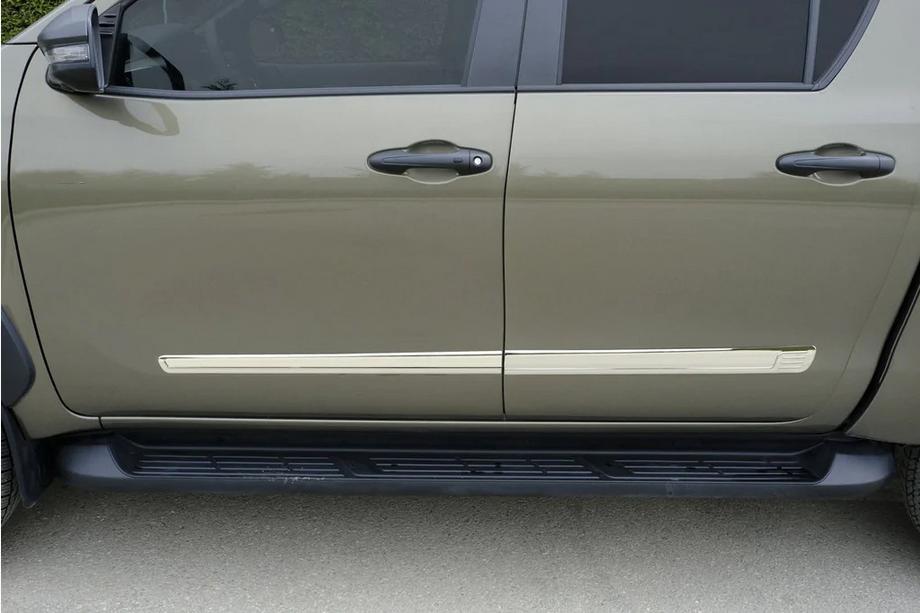Ford Ranger 2011–2022 Türleisten Edelstahl (4 Stück) Image