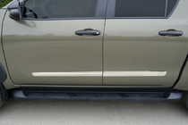 Nissan Navara/NP300 2016- Türleisten Edelstahl (4 Stück) Foto 1
