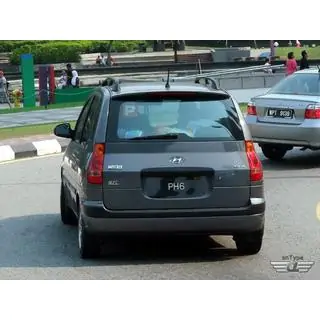 Heckspoiler Meliset (grundiert zum Lackieren) Hyundai Matrix 2001-2010 Foto 1