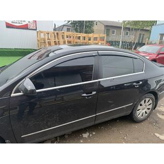 Windabweiser mit Chromleisten SD (EU, 4 Stk, Niken) Volkswagen Passat B6 2006-2012 Foto 3