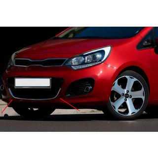 Grillabdeckung für HB (Edelstahl) Kia Rio 2012-2017 Foto 1