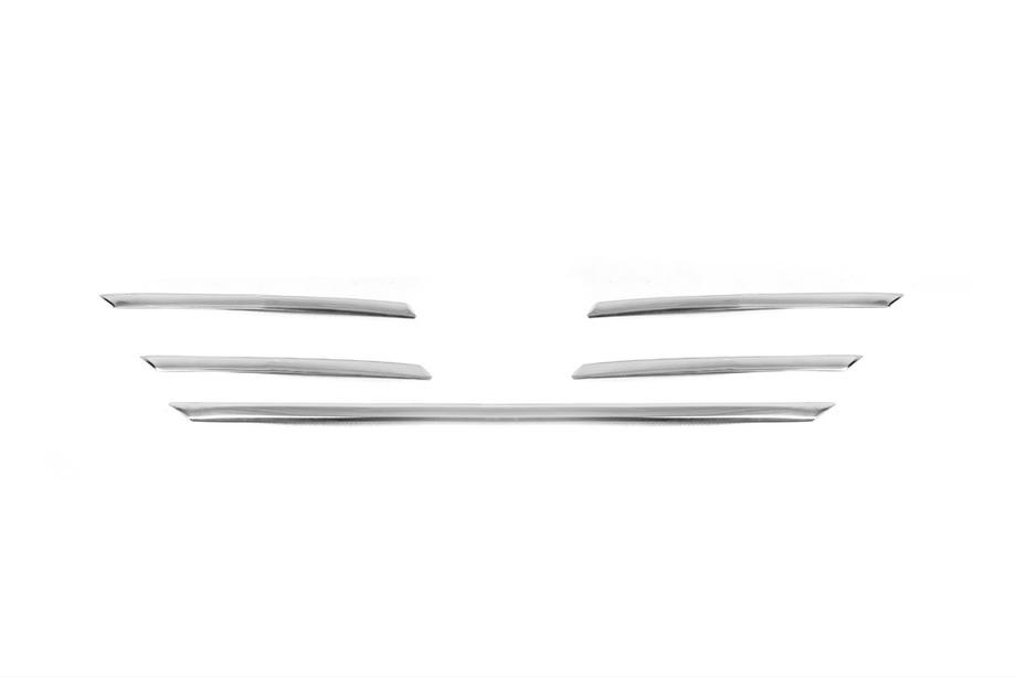 Renault Megane IV 2016-2025 Kühlergrill Zierleisten TIT-designs (4 Stk, Edelstahl) Foto 3