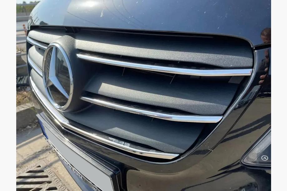 Mercedes Vito/V-class W447 2014- Chrom Kühlergrill Abdeckungen 2020+ (5 Stk, Edelstahl) Foto 3