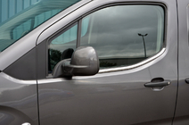 Peugeot Partner/Rifter 2019- Fensterrahmen Blenden (2 Stk, Edelstahl) Foto 5
