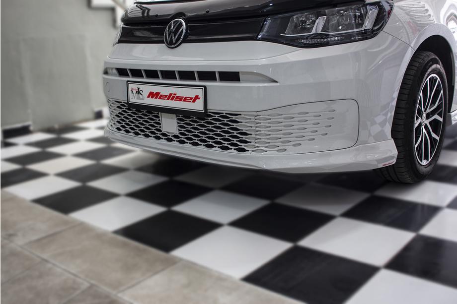 Volkswagen Caddy 2020- Frontstoßstangenlippe (grundiert zum Lackieren) Foto 1