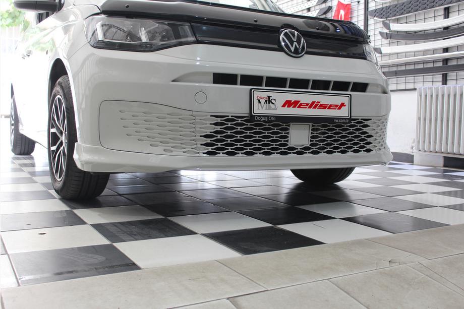 Volkswagen Caddy 2020- Frontstoßstangenlippe (grundiert zum Lackieren) Foto 2