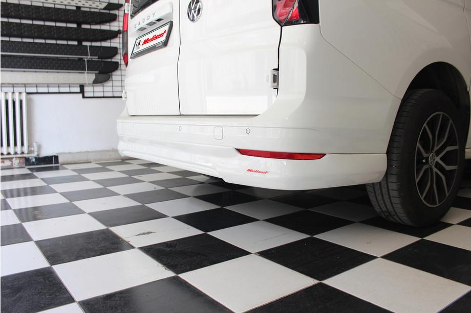 Volkswagen Caddy 2020- Heckstoßstangenabdeckung (grundiert zum Lackieren) Foto 2