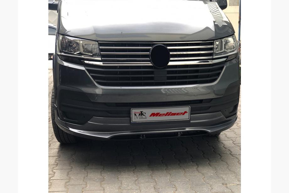 Volkswagen T6 2015-2024 Frontstoßstangenlippe 2019+ (grundiert zum Lackieren) Foto 5