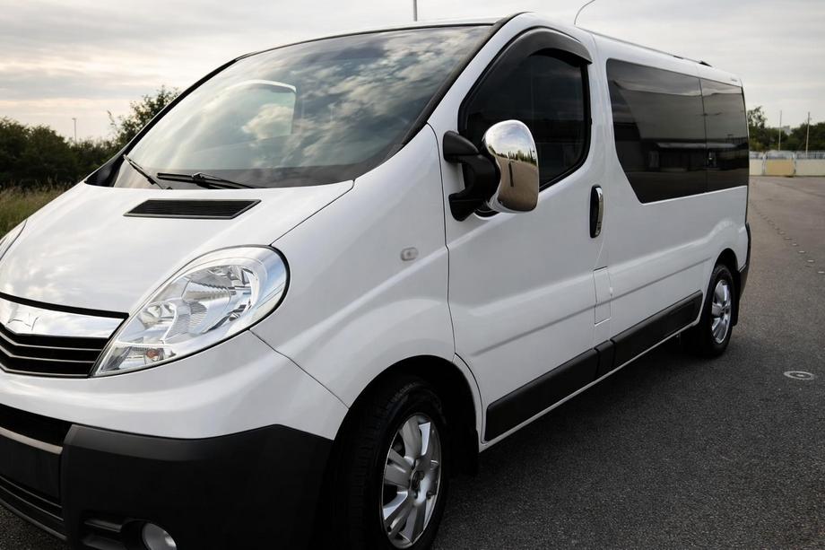 Opel Vivaro 2001–2015 Spiegelabdeckungen Chrom (2 Stk.) Chrom Kunststoff Image