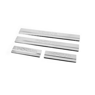 Einstiegsleisten Edelstahl Carmos V2 (4 Stk.) Ford Focus III 2011-2017 Foto 2