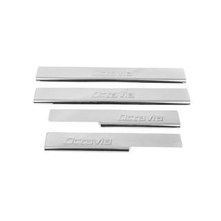 Einstiegsleisten Edelstahl Carmos V2 (4 Stk.) Skoda Octavia III A7 2013-2019 Foto 2