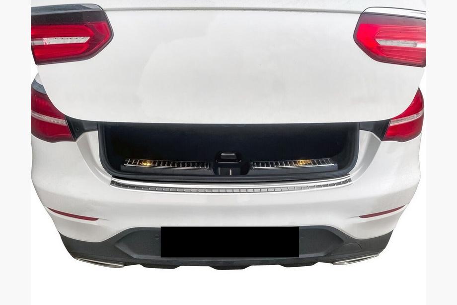 Mercedes GLC coupe C253 2016-2023 Heckstoßstangenschutz Carmos Edelstahl Foto 2