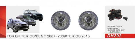 Daihatsu Terios 2006-2017 Satz Nebelscheinwerfer Foto 1