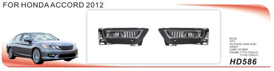 Honda Accord IX 2013-2017 Nebelscheinwerfer (2012-2015, Halogen) Foto 1
