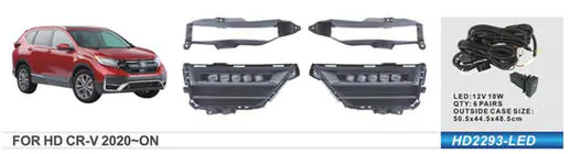 Honda CRV 2017-2022 Nebelscheinwerfer 2019-2022 US-Type (LED V2) Foto 1