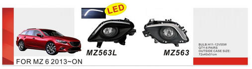 Mazda 6 2012-2024 Nebelscheinwerfer 2013-2015 (2 Stk, Halogen) Foto 1