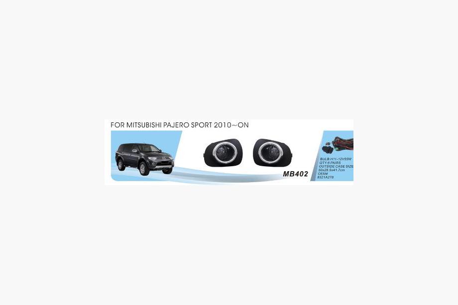 Mitsubishi Pajero Sport 2008-2015 Nebelscheinwerfer (2 Stk, Halogen) Foto 1