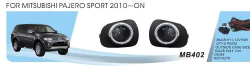 Mitsubishi L200 2006-2015 Nebelscheinwerfer 2011-2015 (2 Stk, Halogen) Foto 1