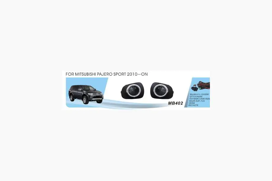 Mitsubishi L200 2006-2015 Nebelscheinwerfer 2011-2015 (2 Stk, Halogen) Image