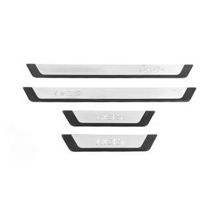 Einstiegsleisten Omsa Flexill (4 Stk, Edelstahl) Hyundai IX-35 2010-2015 Foto 1