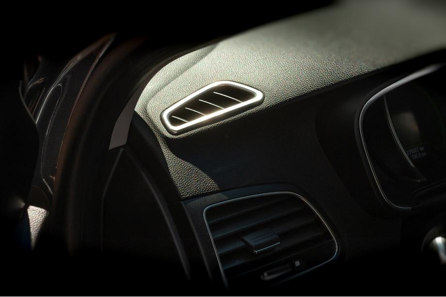 Renault Megane IV 2016-2025 Lüftungsabdeckung Innenraum (2 Stk, Edelstahl) Foto 3