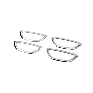 Zierblenden um Türgriffe im Innenraum (4 Stk, Edelstahl) Renault Megane IV 2016-2025 Foto 3