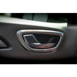 Zierblenden um Türgriffe im Innenraum (4 Stk, Edelstahl) Renault Megane IV 2016-2025 Foto 1