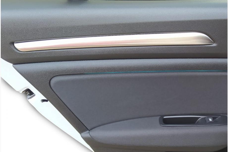 Renault Megane IV 2016-2025 Edelstahl Türverkleidungen Innenraum (4 Stk) Foto 1