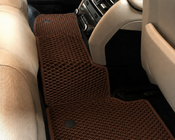 BMW 7 Series F01/F02 2008-2015 EVA Fußmatten (für F02, Braun) Foto 3
