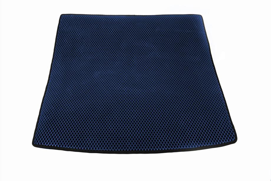 Audi Q7 2005-2015 Kofferraummatte (EVA, Blau) (5-Sitzer) Image