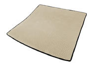 Audi Q7 2005-2015 Kofferraummatte (EVA, Beige) (5 Sitze) Foto 2