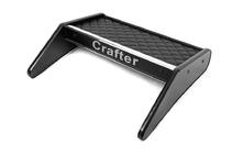 Volkswagen Crafter 2006-2016 Ablagebrett für Armaturenbrett (Schwarz mit schwarzer Naht) Foto 1