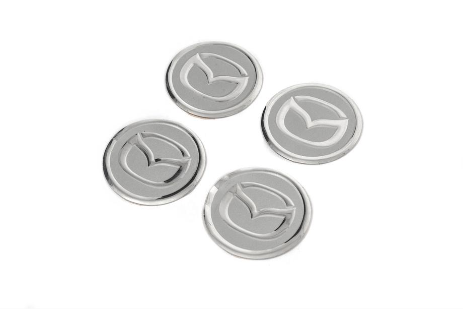 Mazda Aufkleber für Felgendeckel V2 60mm (4Stk) Foto 1