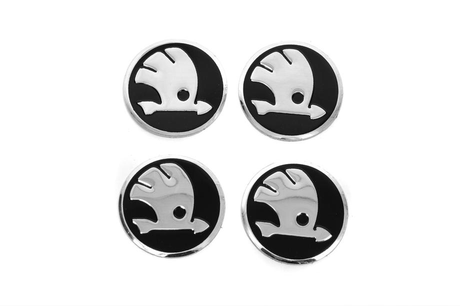 Skoda Aufkleber für Felgendeckel V1 60mm (4Stk) Image