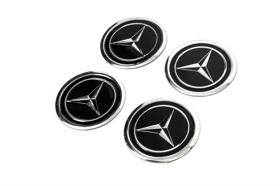 Mercedes-Benz Aufkleber für Felgendeckel V1 60mm (4Stk) Foto 2