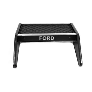 Ablagebrett für Armaturenbrett (Schwarz mit schwarzer Naht) Ford Transit 2000–2014 Foto 2
