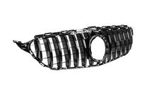 Mercedes C-class W205 2014-2021 Frontgrill Panamericana GT Schwarz (für Avantgarde/AMG-Line/C43 AMG) Foto 8