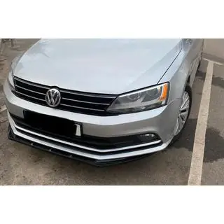 Frontlippe Stoßstange Lip (2010-2018, Schwarz Glanz)