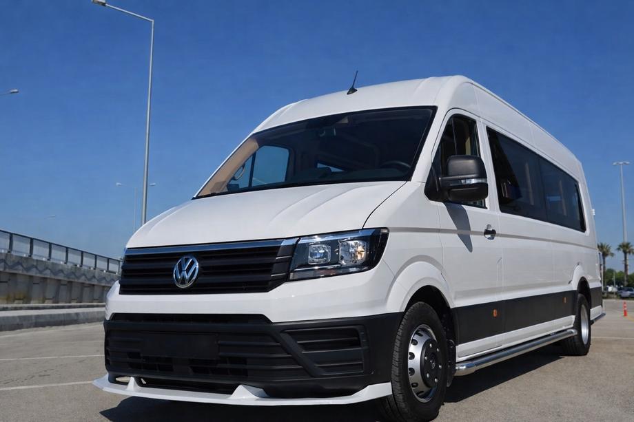 Volkswagen Crafter 2016- Frontlippe für Frontstoßstange (grundiert zum Lackieren) Foto 3