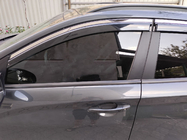 Hyundai Kona 2017-2023 Windabweiser mit Chromleiste (4 Stk, Niken) Foto 9