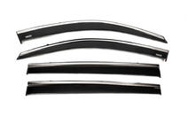 Toyota Highlander 2013-2019 Windabweiser mit Chromleiste (4 Stk, Niken) Foto 3