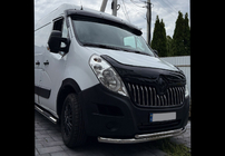 Renault Master 2011-2023 Frontscheibenblende V2 (schwarz glanz, 5mm) Foto 6