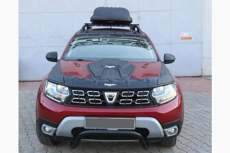 Dacia Duster 2018-2024 Motorhaubenabdeckung Set DRAGON (3 Stk) Foto 2