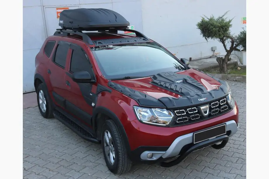 Dacia Duster 2018-2024 Motorhaubenabdeckung Set DRAGON (3 Stk) Foto 1